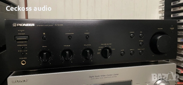 🔥 Pioneer A-503R 🔥 🎶 Качествен стерео Hi-Fi усилвател с отличен звук 🎶
