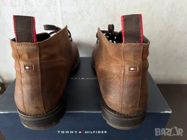 Велурени обувки,боти, снимка 2 - Мъжки боти - 54155524