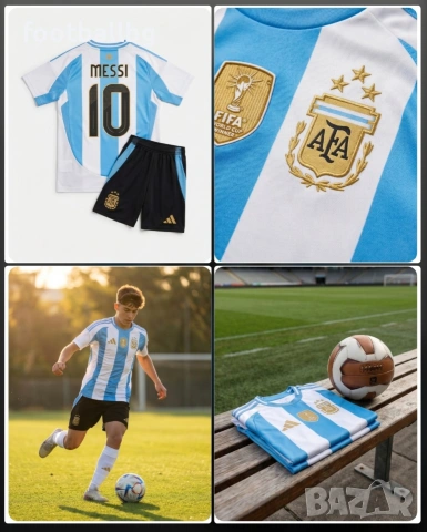MESSI 10 ❤️⚽️ детско юношески футболни екипи Аржентина , снимка 2 - Футбол - 36758769