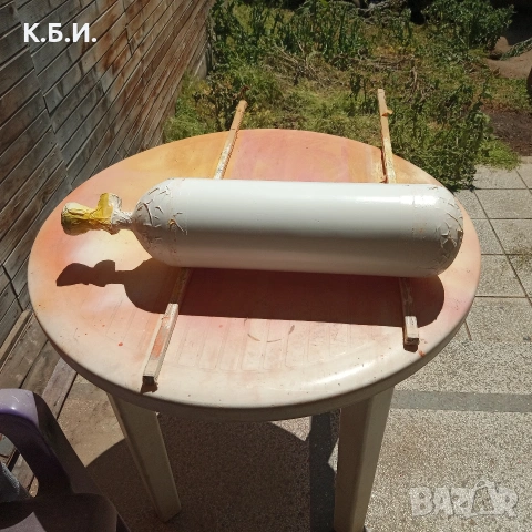 Продавам желязна бутилка Dräger - 1 брой - 6L - 300 BAR - АТМОСФЕРИ работно налягане, снимка 5 - Въздушно оръжие - 54425282