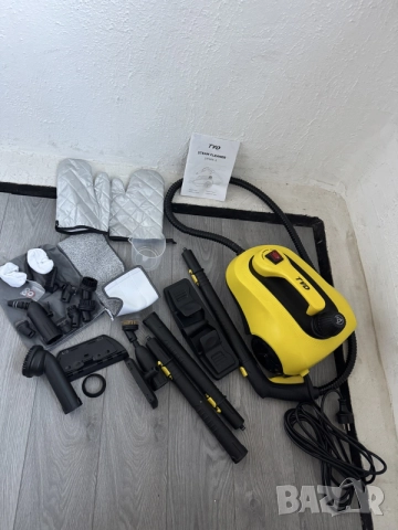 Мултифункционална Парочистачка TVD Steam Cleaner 1.53L Голяма Силна Пароструйка, с Много Аксесоари!, снимка 4 - Парочистачки и Водоструйки - 55695662