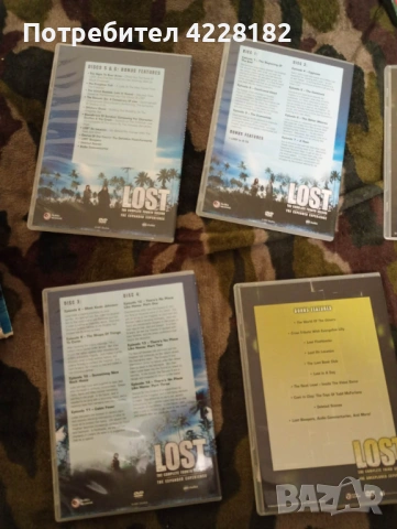 Lost season 3 и 4 DvD, снимка 8 - DVD филми - 54372827