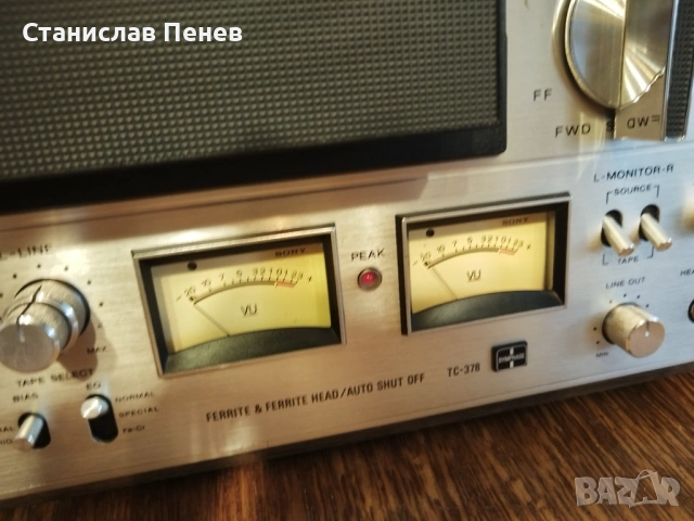 Sony TC-378 Three Head Stereo Recorder , снимка 3 - Декове - 54741264