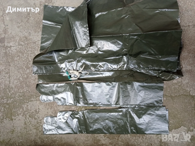 Военно противохимично облекло дъждобран , снимка 2 - Екипировка - 54538219