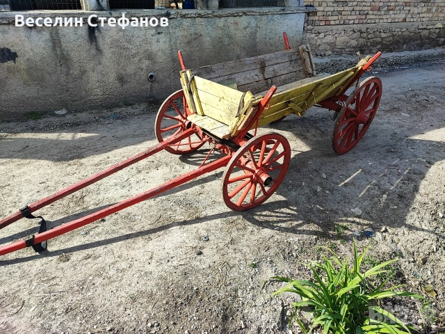 Каруца Стара запазена за декор , снимка 4 - Декорация за дома - 54232907