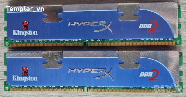 Kingston HYPER X 2x2 DDR2  800 LowLatency 444, снимка 2 - RAM памет - 43442208