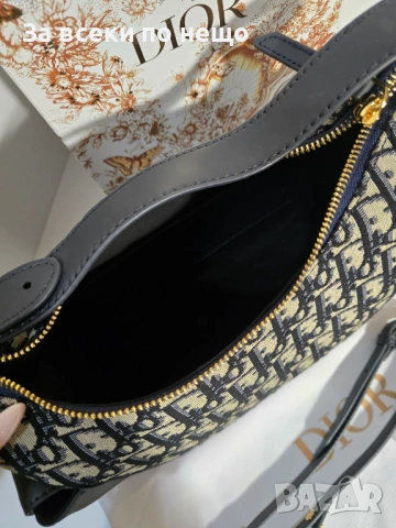 Dior D-Dream Дамска Чанта От Телешка Кожа И Памук Код Brand Luxury Fashion3, снимка 3 - Чанти - 54953068