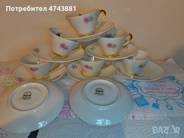 Порцеланови чаши за кафе, снимка 6 - Сервизи - 55208100