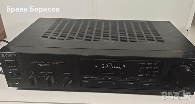 Sony STR-AV220 – винтидж усилвател, тежък, мощен, класически звук