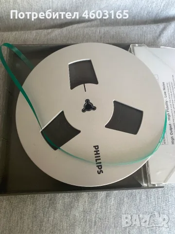 магнетофонна ролка Philips  18см , снимка 4 - Аудиосистеми - 55606590
