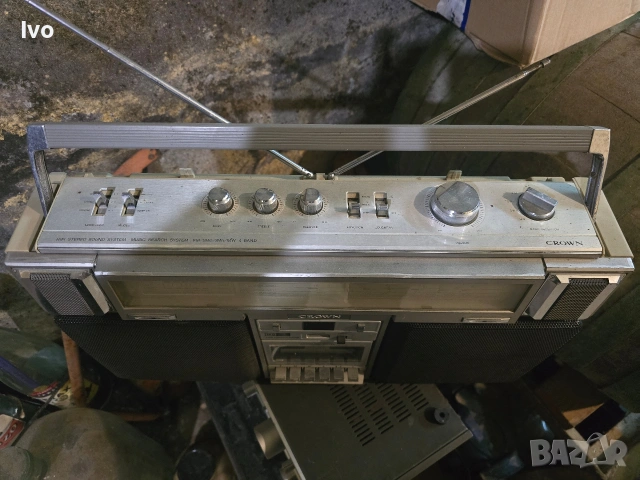 Касетофон CRAWN CSC 960 F, снимка 4 - Радиокасетофони, транзистори - 54011038
