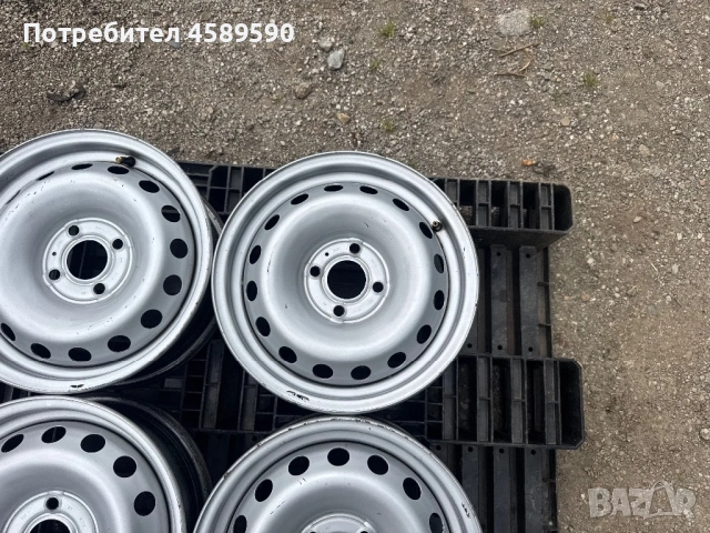 4бр.Оригинални джанти 14цола 4x100 за Renault Kangoo,Dacia Dokker,Sandero,Mercedes Citan,Nissan Kubi, снимка 6 - Гуми и джанти - 54858762