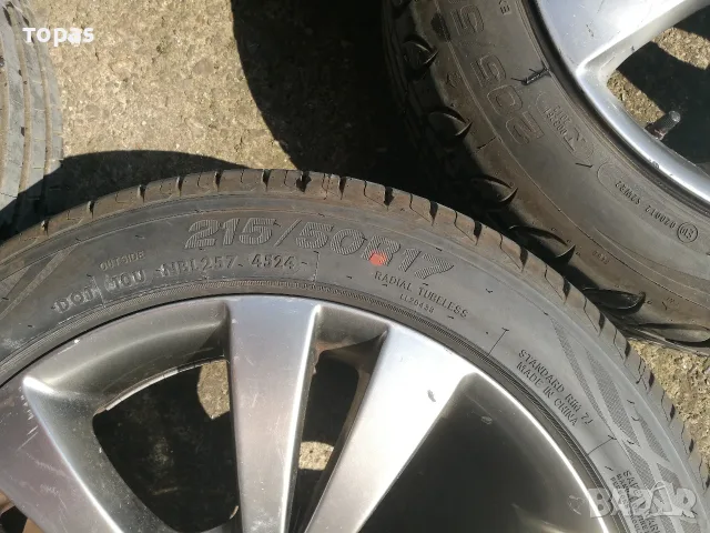 алуминиеви джанти 17'' 5x100 --7.5J--et35, снимка 9 - Гуми и джанти - 55280236