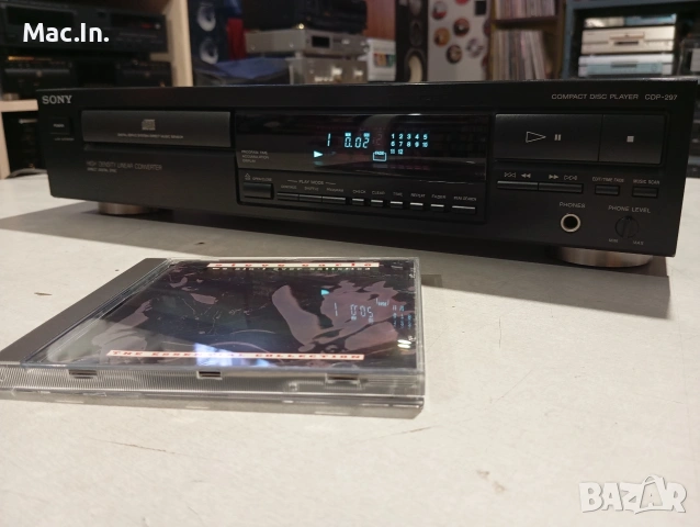 Sony CDP 297, снимка 2 - Аудиосистеми - 54911185
