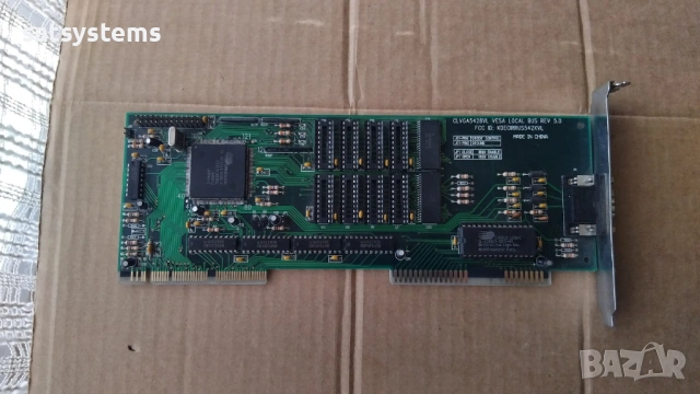  Видео карта Cirrus Logic CLVGA5428VL Vesa Local Bus REV:5.0