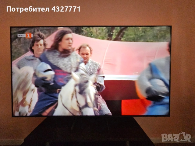 НОВ Телевизор Самсунг 75 инчов QLED QEF1 4К Vision AI Smart TV (2025)