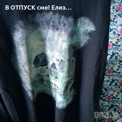 Сушчер, пуловер, вятирана блуза голям размер 5XL череп, снимка 4 - Суичъри - 54655672