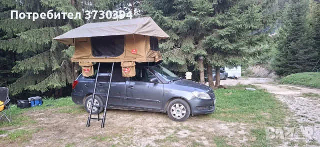 Покривна палатка къмпинг , снимка 3 - Палатки - 55658138