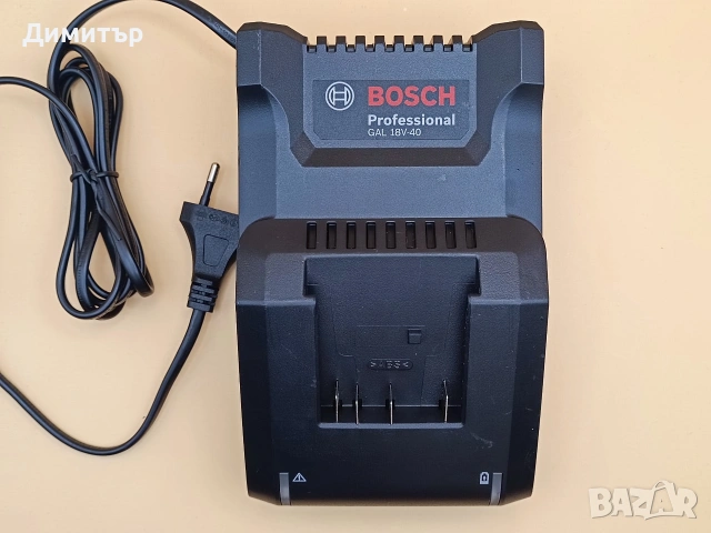 Bosch GAL 18V-40 зарядно