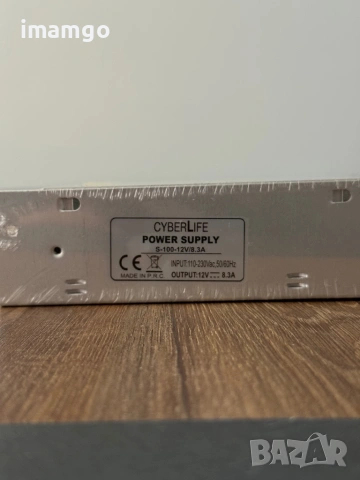 Захранващ блок CyberLife 12V 100W 8.3A – за LED ленти и видеонаблюдение, снимка 4 - Друга електроника - 54038496