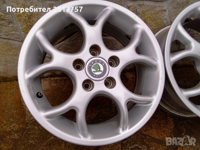 5х100 14цола алуминиеви джанти , снимка 2 - Гуми и джанти - 54018090
