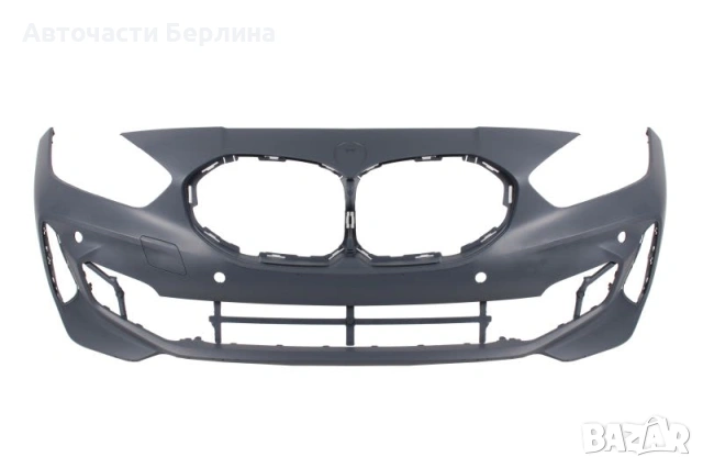 Предна броня с 4 отвора за парктроник с дюзи за фарове за BMW 1 BLIC