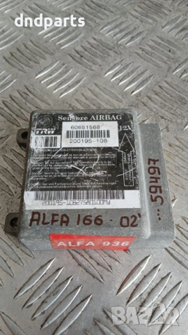 Airbag модул Alfa Romeo 166 2002 60651568 200195-108