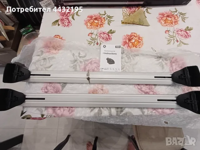 Багажник THULE за MERCEDES C-Class (W205), снимка 2 - Части - 55410976