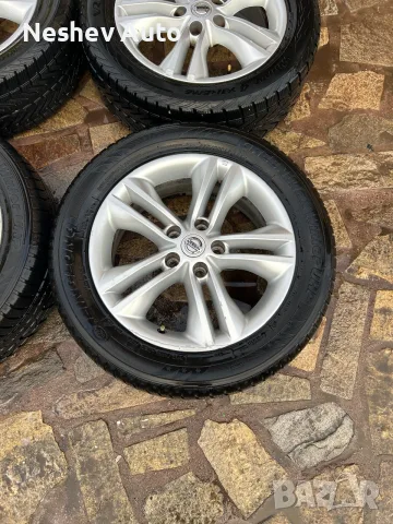 4бр. алуминиеви джанти от Nissan Juke 17 цола., снимка 3 - Гуми и джанти - 55579637