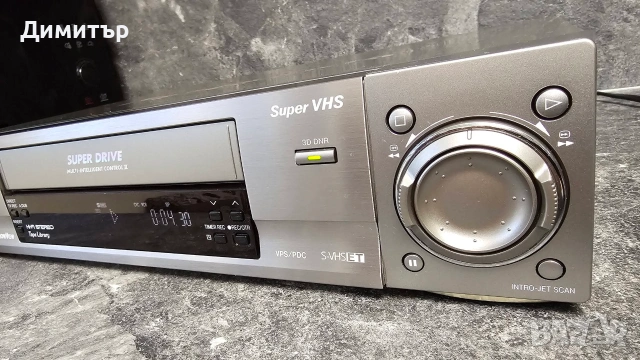 Panasonic S-VHS - NV-HS960EG-S videorecorder, видеорекордер, снимка 4 - Плейъри, домашно кино, прожектори - 55107862