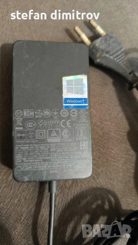 Microsoft Surface 1800 AC Adapter 15V-2.58A 5V-1A , снимка 2 - Лаптоп аксесоари - 55154956