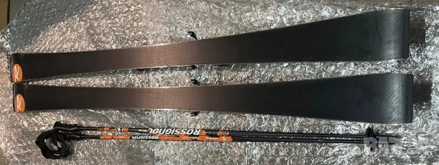 ROSSIGNOL РОСИНЬОЛ неразличим от нов сет ски+автомати, ски обувки и кевларени щеки от сериятаRADICAL, снимка 4 - Зимни спортове - 54640742