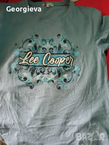 ЧИСТО НОВА оригинална тениска Lee Cooper (Размер S) с етикет, снимка 7 - Тениски - 55583823
