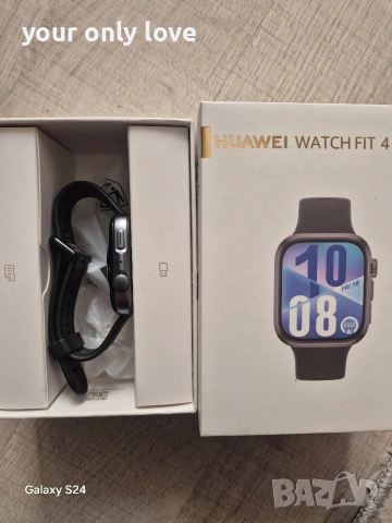 Huawei Fit 4 много запазен смарт часовник, снимка 4 - Смарт часовници - 55246433