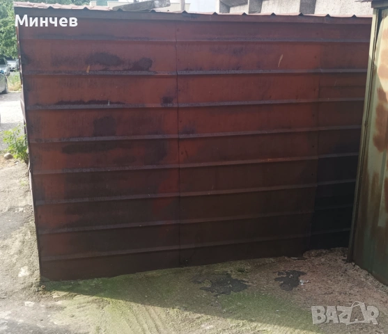 Продавам ламаринен гараж, снимка 2 - Гаражи и паркоместа - 54608183