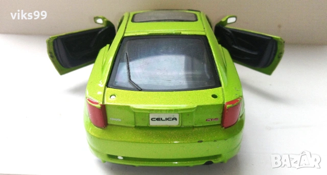 Bburago Toyota Celica GT-S 2003 Мащаб 1:24, снимка 3 - Колекции - 54867396