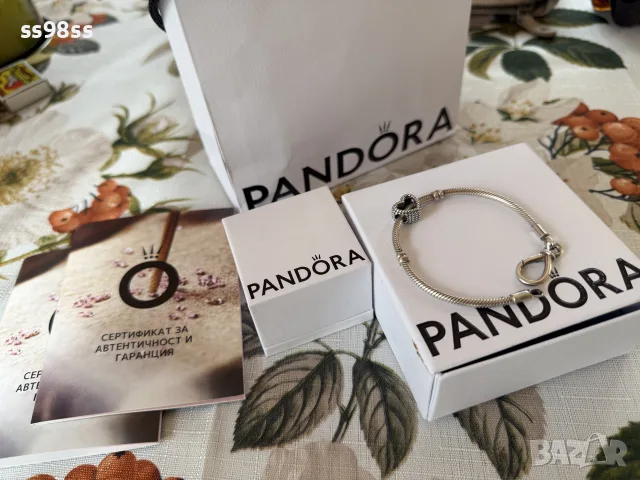 Гривна и талисман Pandora, снимка 4 - Гривни - 55493515