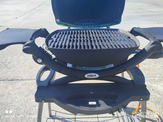 ГАЗОВО БАРБЕКЮ WEBER Q1200, снимка 5 - Барбекюта - 55345311
