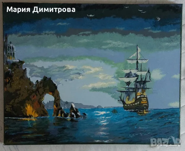 Картини рисувани с акрилни бои., снимка 7 - Картини - 55509372