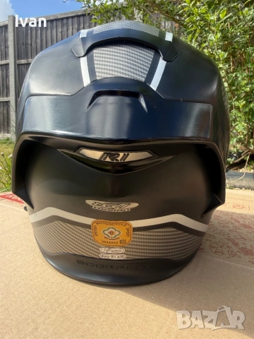 Каска Scorpion Exo R1 Air Carbon, снимка 12 - Аксесоари и консумативи - 54799223