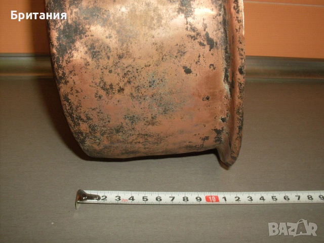 Стари медни- "бакърени" тигани и съдове., снимка 13 - Антикварни и старинни предмети - 55038133