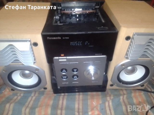 Аудио уредба Panasonic със тонколони комплект , снимка 2 - Аудиосистеми - 55272307