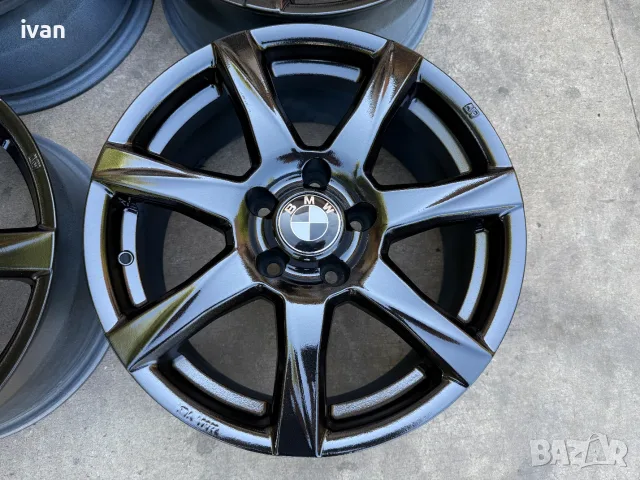 4 бр. алуминиеви джанти BMW 17 цола 5x120, централен отвор 72.6, ET32, 7,5J, снимка 3 - Гуми и джанти - 55456045