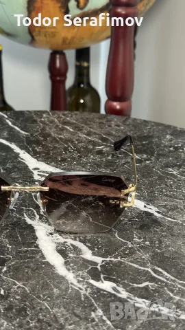 Слънчеви очила Cartier Panthère / C de Cartier – Без рамка (Rimless), снимка 2 - Слънчеви и диоптрични очила - 55597670