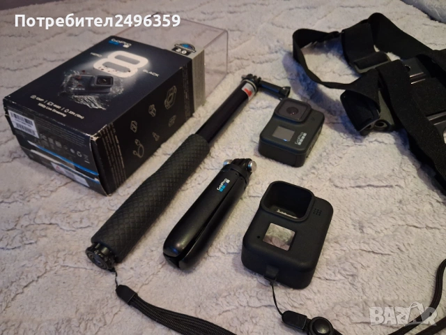 GoPro Hero 8 Black + аксесоари, снимка 7 - Камери - 54811043