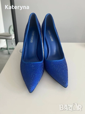 нови обувки с кристали, снимка 9 - Дамски елегантни обувки - 54311144