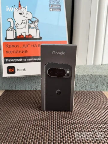НОВ! Google Pixel 10 Pro Лизинг от 26€/мес / 128GB Obsidian / 5G 16Gb Ram  черен black, снимка 2 - Други - 55544126