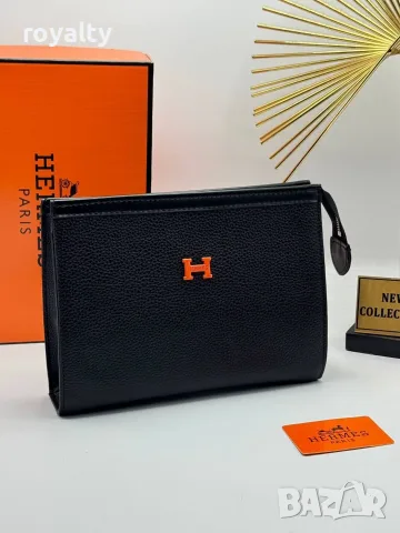 Нов Мъжки Клъч Prad🅰️ Hermes , снимка 2 - Чанти - 55339618