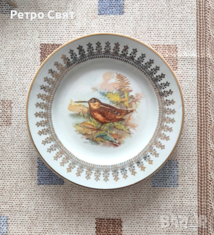 Порцеланови чинии "барок" , снимка 4 - Антикварни и старинни предмети - 54720686
