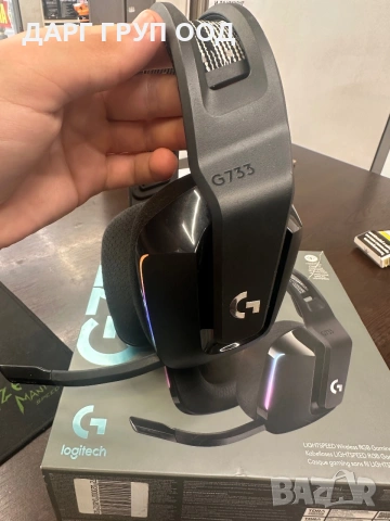 Logitech G733, снимка 2 - Слушалки за компютър - 55108281